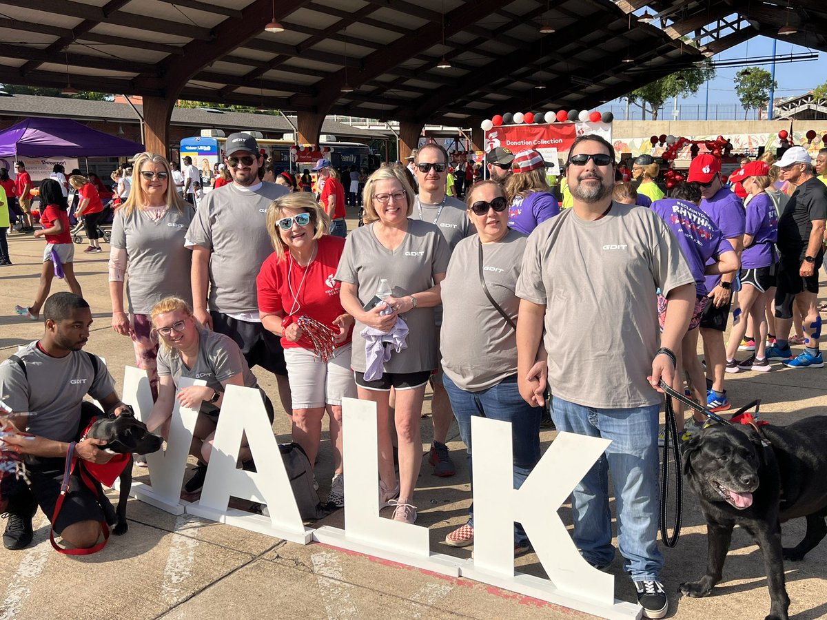 Social_Robin's tweet photo. .@GDIT is at the 2022 Northwest Louisiana Heart Walk today. Make a donation to our team today https://t.co/GsUFAcY0Ap

#WeAreGDIT #GDITCares #HeartWalk @AHALouisiana https://t.co/8WrJiUPkCk