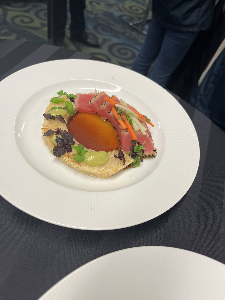 amclainoatc1's tweet photo. @RoadrunnersOATC have finished their competition @ProStart Nationals. Plates look awesome…now the wait for results! Way to represent Roadrunners! #OATCProud @Jbarnumoatc @OlatheCTE https://t.co/UmWHMJEO5n
