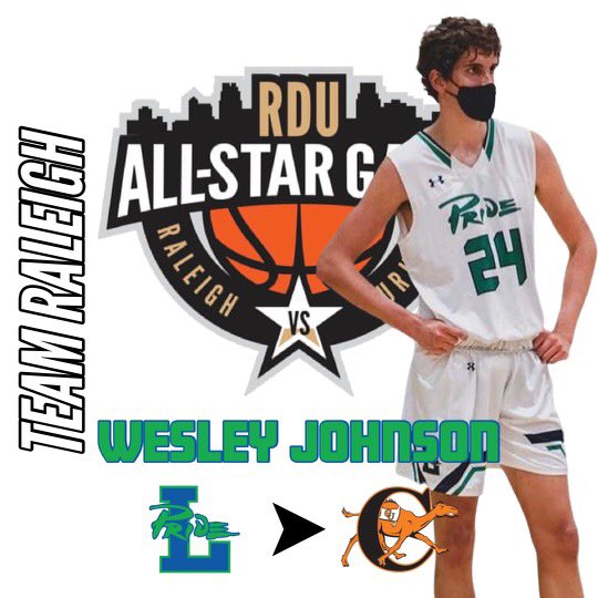 Congrats: Leesville Road C
Wesley Johnson (campbell commit) will be participating in the 2022 RDU HS Boys All-Star Game🏀 <a href="/rduallstargame/">RDU HS All-Star Game</a>