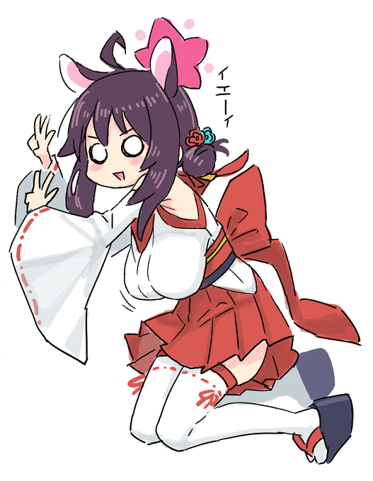 匿名みかんさんの絵チャで描いたカエデちゃんっす
#ブルーアーカイブ 