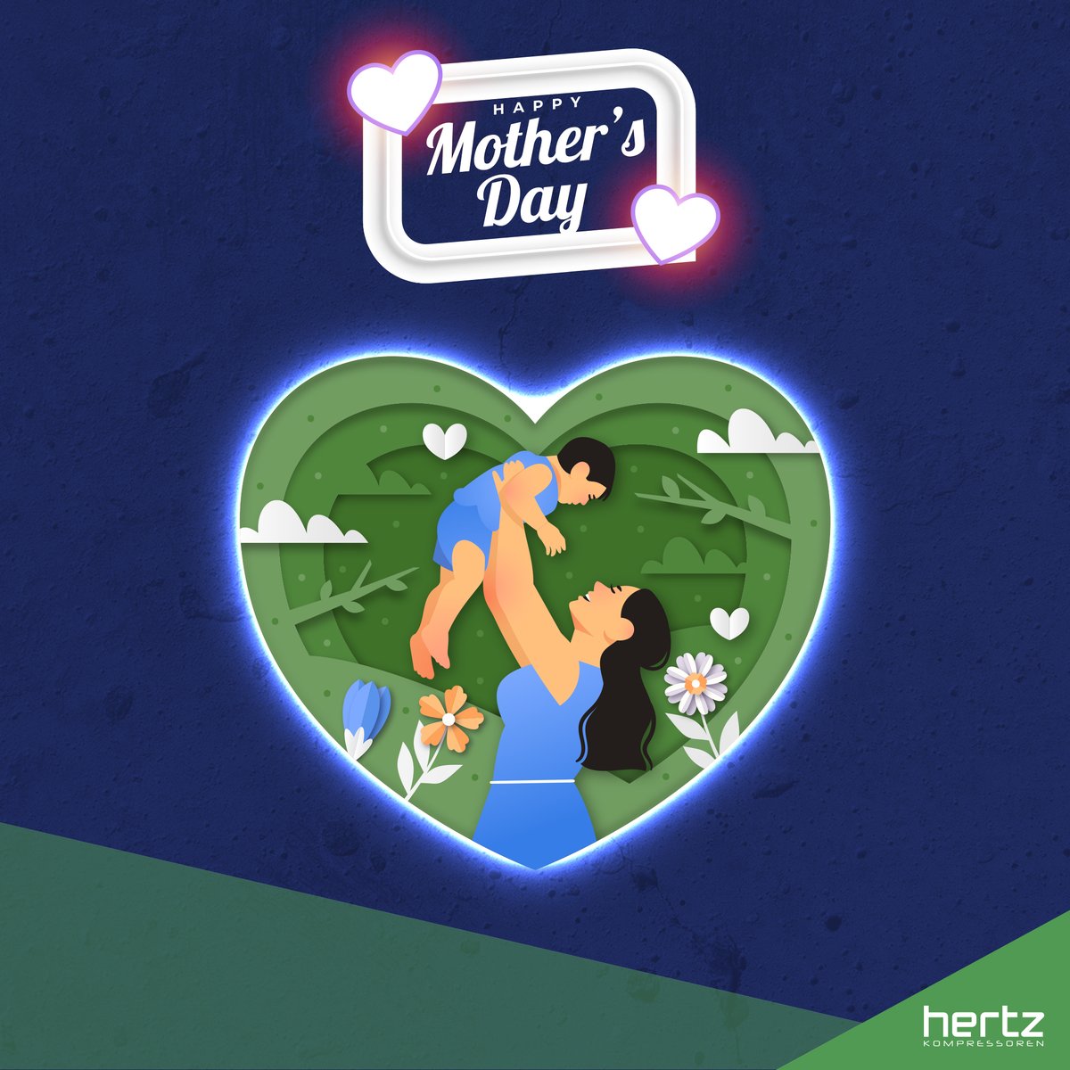 We can not compare mother's performance nothing on earth! Their love incomparable. Happy mother's day.

#hertzkompressoren #mothersday
