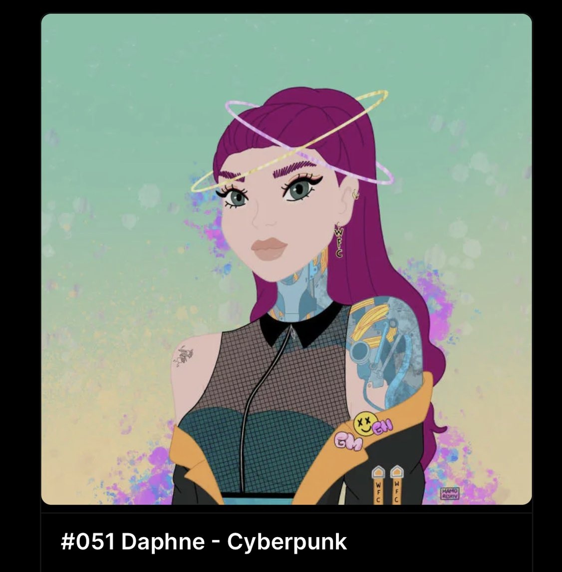 womenfromcosmos's tweet photo. Again, we all have to Thanks @meta_induction - our @StarlightDAO_ Wizard (&amp; now Cyberpunk too ✨) for his work!! 🙌🏽🔥 WFC wouldn't be possible without him helping me as dev. 
HUGE THANK U &amp; KUDOS TO YOU! ⚛️💜 https://t.co/fjUGgC1Aek