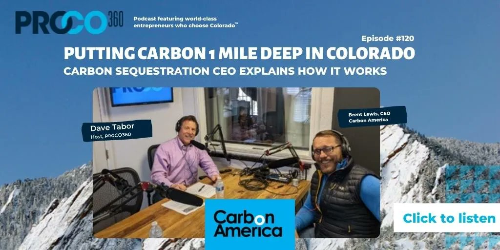“IT’S INCREDIBLE HOW MUCH WE UNDERSTAND THE SUBSURFACE A MILE UNDERGROUND…” 
Brent Lewis, CEO, @CarbonAmerica 

Listen now to hear and have a new appreciation for the technology- buff.ly/3w4IGPv
#DaveTabor #BrettLewis #CarbonAmerica #Carbonsequestration