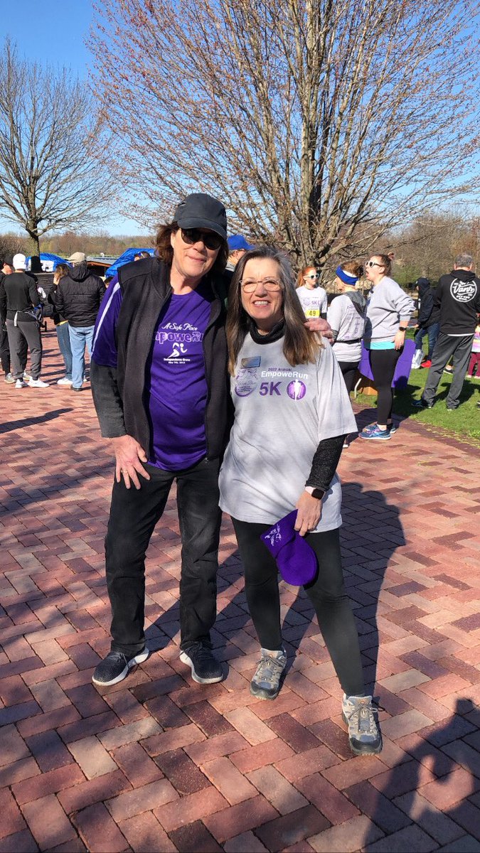 MelindaForIL's tweet photo. Thanks to everyone who came out to the 5K this morning…for the first time the 5K was sold out! Your participation assures that @ASafePlace2 can continue to serve and empower domestic violence and human traffic survivors. I’m proud to be a member of A Safe Place Board. https://t.co/k8Ebwru7nx