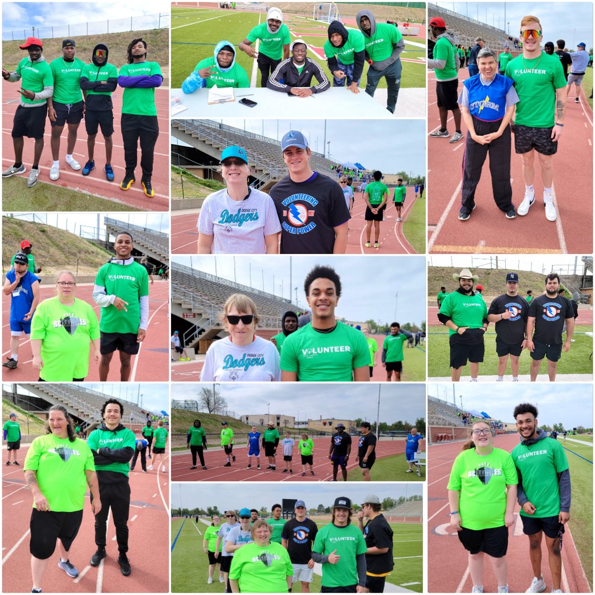 CoachRich72's tweet photo. Special Olympics!!! Great to see our guys serving the community! #AllHandsOnDeck #BYA @GoConqs @GoConqsFB @DodgeCityCC https://t.co/huVGd4WxQL