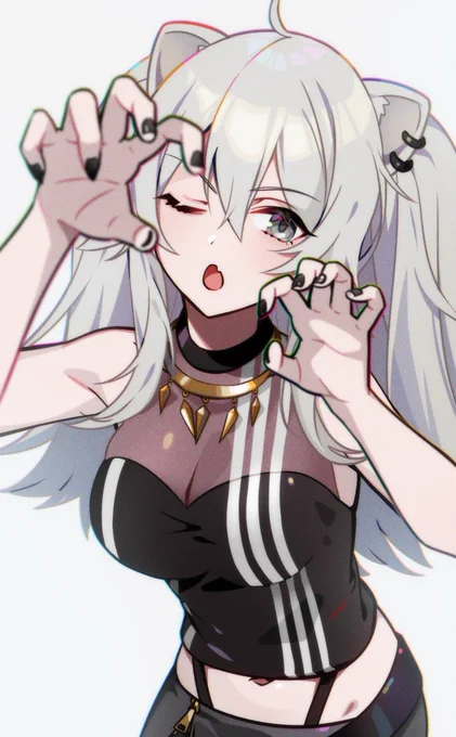20日目 獅白ぼたんさん
#ししらーと
#100日チャレンジ 
