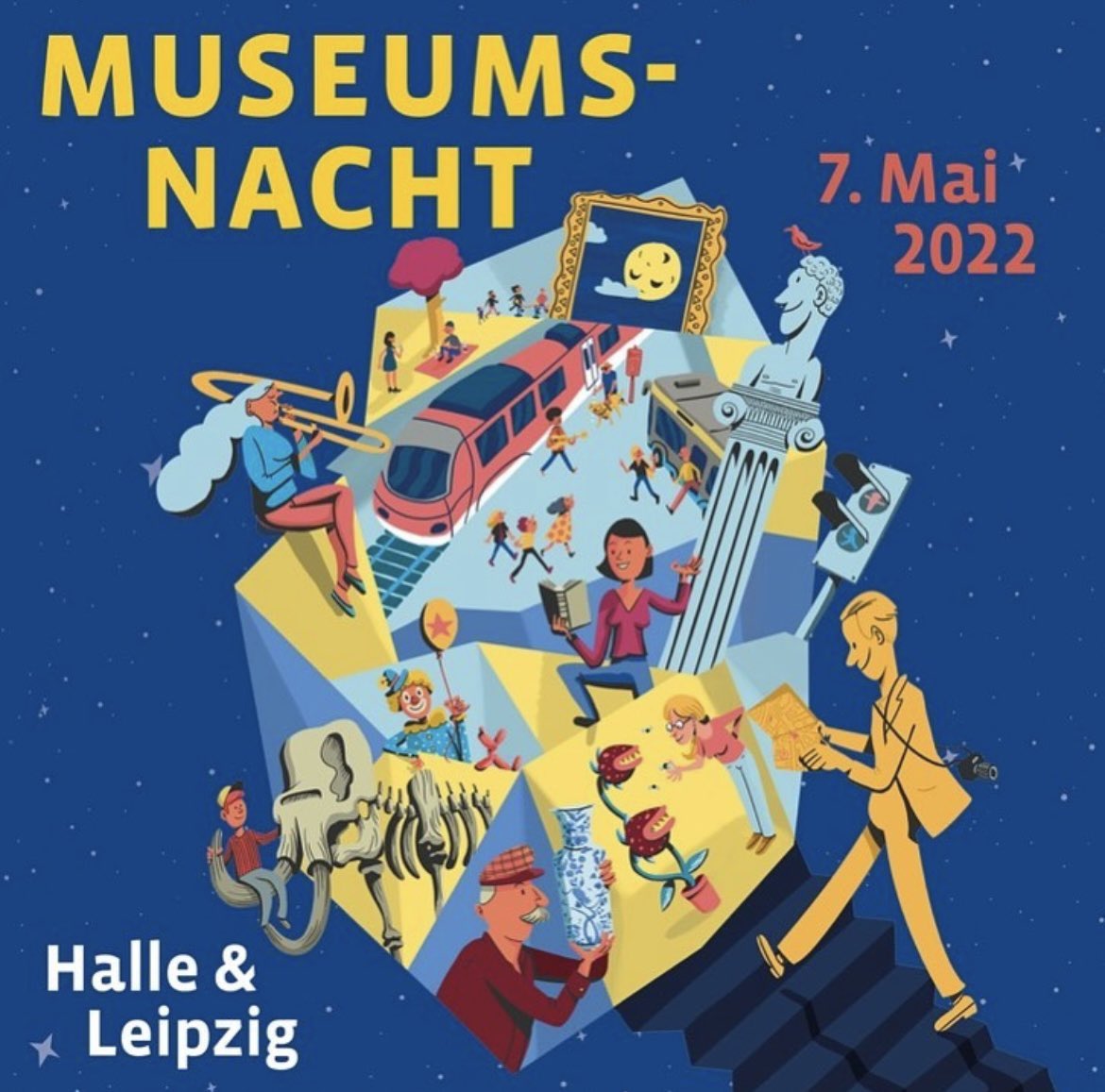 Wir sind bereit für <a href="/museumsnacht/">museumsnacht</a>! Alles aufgebaut, die Kolleg*innen stehen in den Startlöchern (oder vor dem geheimen Buffet). Wie weit sind die Kolleg*innen in <a href="/MDBKLeipzig/">Museum der bildenden Künste Leipzig</a> @GRASSIMAK <a href="/StadtLeipzig/">Stadt Leipzig</a>?