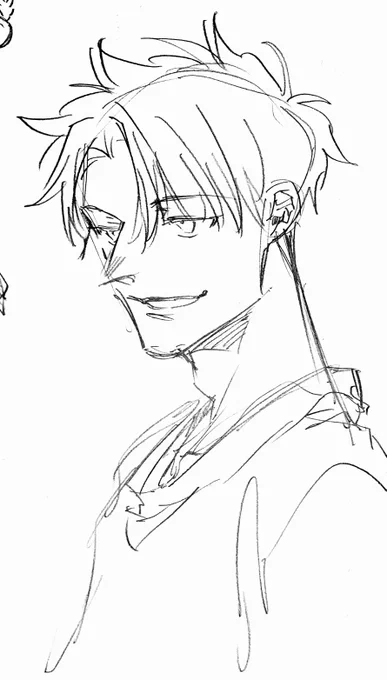 こういう顔描きやすい 