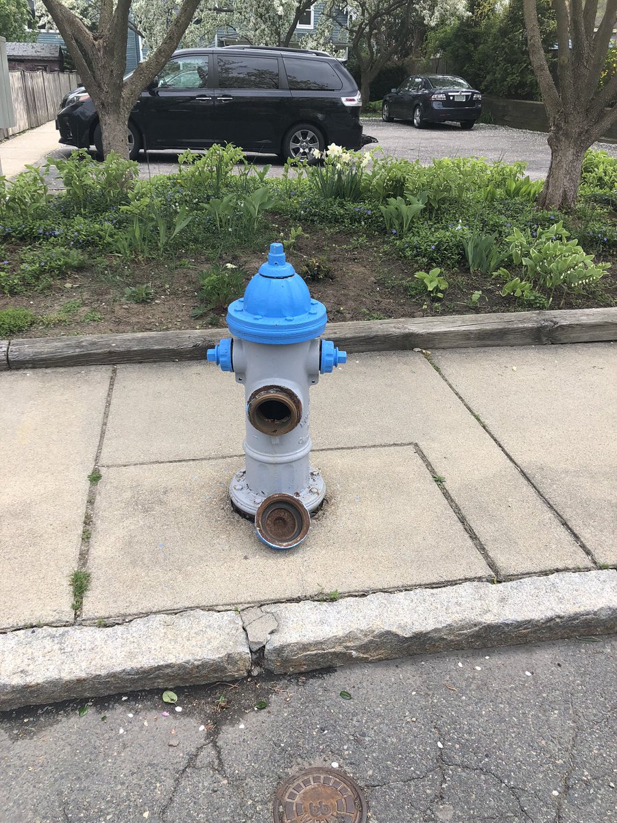 _catregina_'s tweet photo. Hydrant cap off - near Cushing and Locust Streets @CambridgeMAFire https://t.co/9IDdWtlWjv
