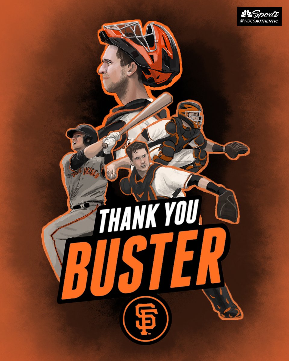 NBCSGiants's tweet image. Honoring a franchise legend and forever Giant 👏 #ThankYouBuster