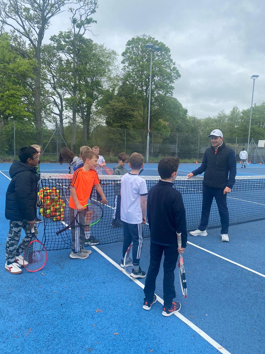 ForestHallTC's tweet photo. Beautiful sunny day at the tennis courts in Forest Hall today! Amazing energy from the juniors and adults alike! Now open to new members, we have something for everyone so pop along to find out more! https://t.co/Z9ZvH6PKP1