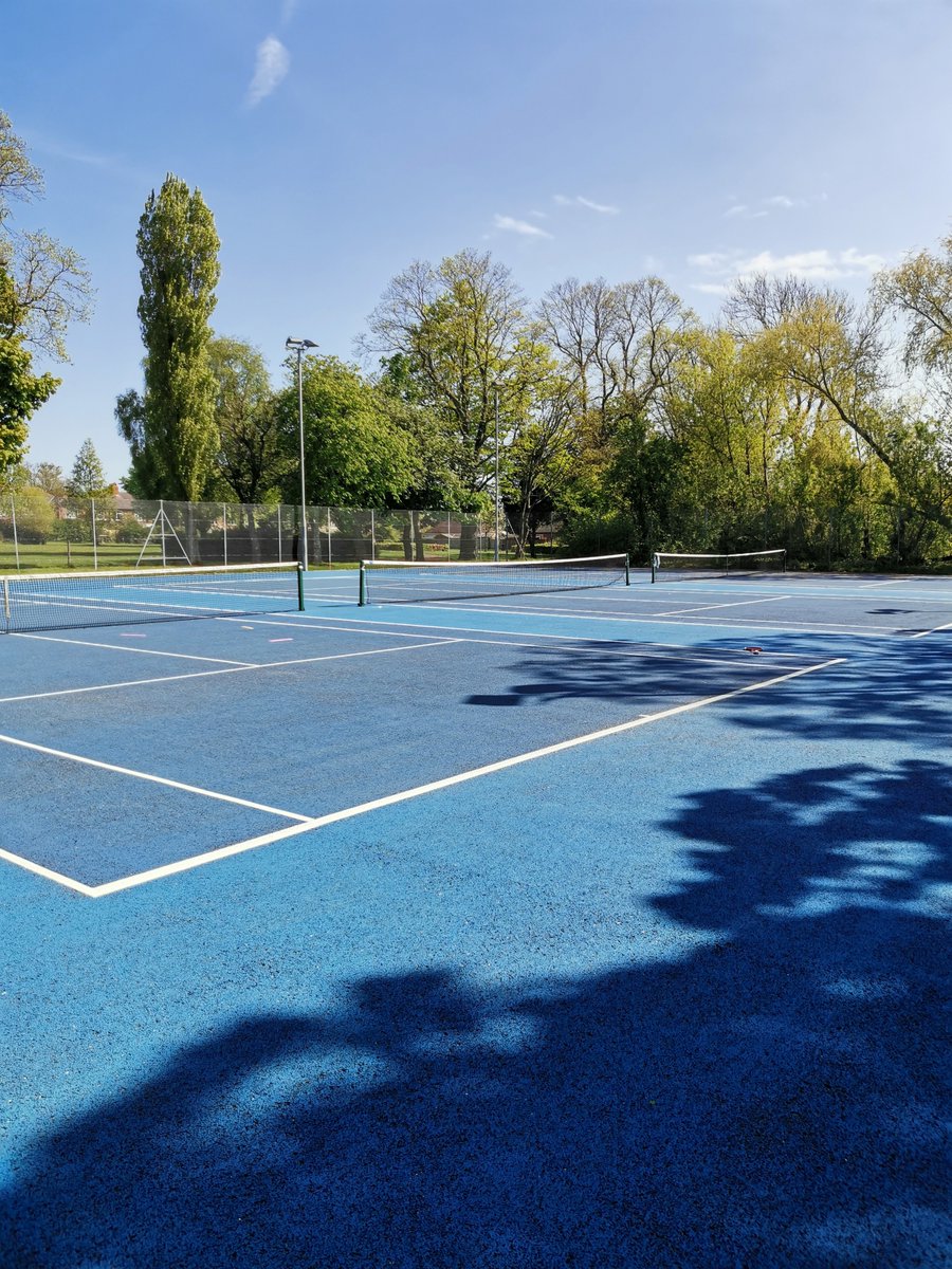 ForestHallTC's tweet photo. Beautiful sunny day at the tennis courts in Forest Hall today! Amazing energy from the juniors and adults alike! Now open to new members, we have something for everyone so pop along to find out more! https://t.co/Z9ZvH6PKP1