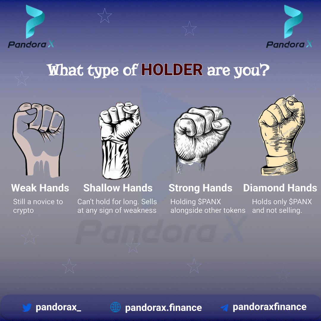 pandorax__'s tweet photo. PandoraX $PANX Diamond Holders ✅

The future of PandoraX is bright, keep buying and holding 💪

See you at the top 🚀🚀🚀

#pandorax #pandoraxtothemoon #BSCGems #BSCGemsAlert #BinanceNFT #metaverse #holding #BNB @elonmusk #viralpost https://t.co/EEmq20PbrM
