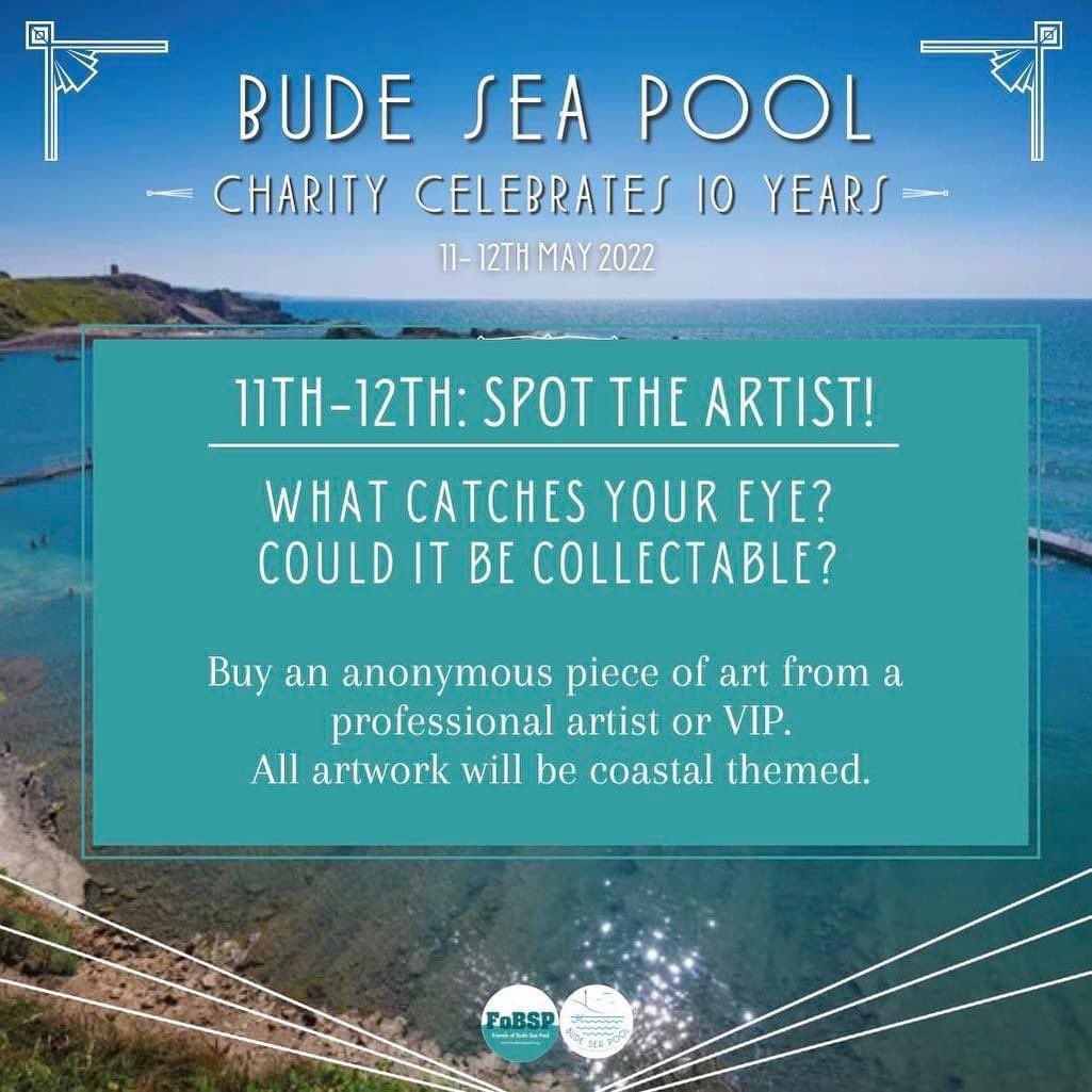 Bude Sea Pool (@budeseapool) on Twitter photo Art Lovers of Cornwall read on! 101 8x6 artworks by pro artists and celebrities available to buy - all anonymous until the big reveal on Fri morning! Fri evening 40+ lots in the auction. Raising money to keep <a href="/BudeSeaPool/">Bude Sea Pool</a> open <a href="/FalconHotelBude/">Falcon Hotel Bude</a> <a href="/suereadart/">Sue Read</a> <a href="/DavidMankinArt/">David Mankin</a> Art Lovers of Cornwall read on! 101 8x6 artworks by pro artists and celebrities available to buy - all anonymous until the big reveal on Fri morning! Fri evening 40+ lots in the auction. Raising money to keep <a href="/BudeSeaPool/">Bude Sea Pool</a> open <a href="/FalconHotelBude/">Falcon Hotel Bude</a> <a href="/suereadart/">Sue Read</a> <a href="/DavidMankinArt/">David Mankin</a>