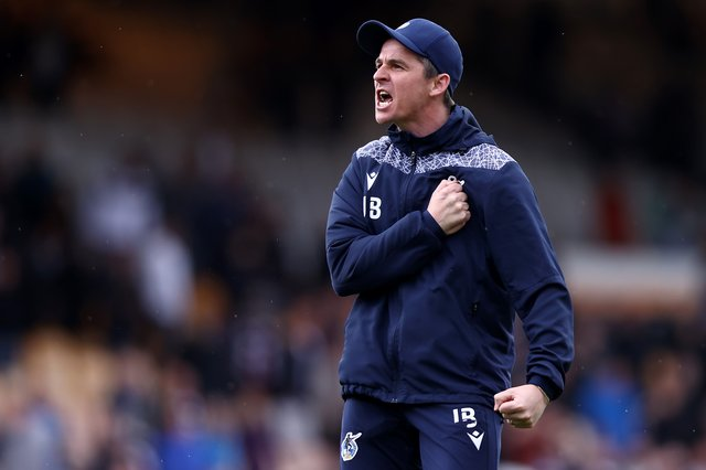 Matchday365's tweet photo. Bristol Rovers had to win 7-0 on the final day to finish Top 3 and earn automatic promotion.

They won 7-0.

Joey Barton Magic 🪄 https://t.co/qzDbgcBrgO