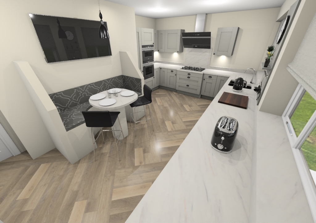 Can't wait to start this gorgeous #Kitchen in #Helsby nr #Chester next week!!  Built in custom made Dining Niche &amp; another #luxury  #British  #Sheraton Kitchen.
Book your #design survey today!!  our 43 years expertise DOES matter !!