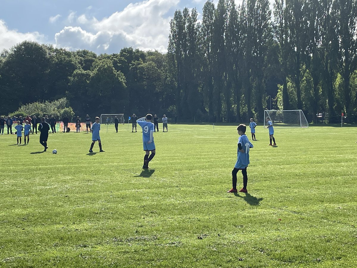 imj1981's tweet photo. A spirited performance in their Cup Final, losing 1-0 to a top of the league Groves side. Well done to all the lads reaching the Final in a really competitive league. Great support on the touch line. ⚽️ https://t.co/NDzCvzxMjI