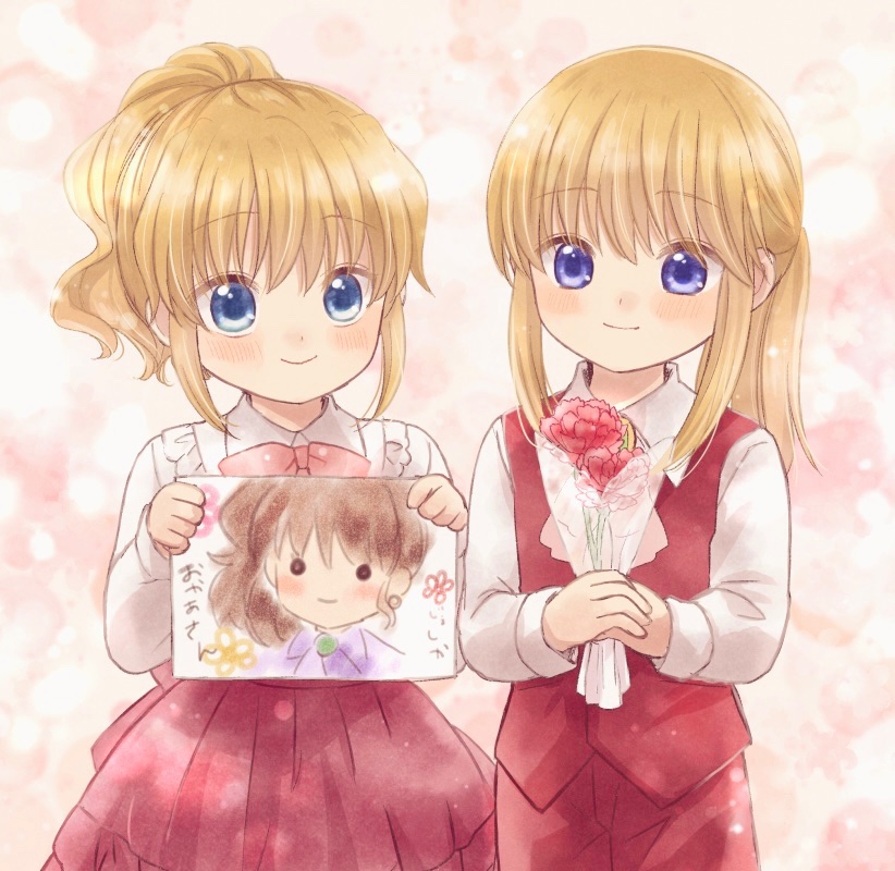 Su0227's tweet photo. 大好きなお母さんへ💐
#うみねこFA https://t.co/TtDmZs6F4C