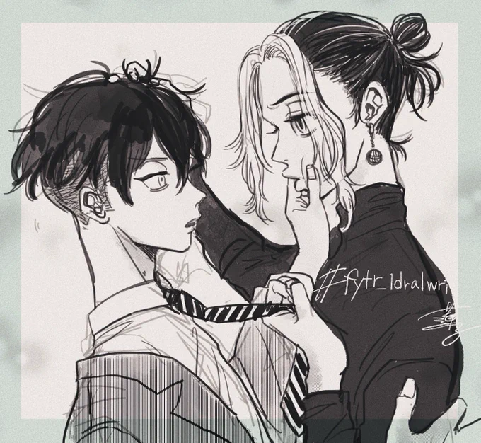 ふゆとらワンドロ❄️🐯

お題【喧嘩】

❄️「どーどー。1️⃣🐯クン落ち着いて」
🐯「オマエの威勢どこいったんだよコラ💢つまんねェーな」
❄️「まぁ俺もいい歳した社会人っスからね」
(訳:仕返しは後で🛏の上でします)

@fytr_1dra_1wri 
#fytr_1dra1wri
名前避け出来てなかったので上げ直し失礼致します🙇‍♂️ 