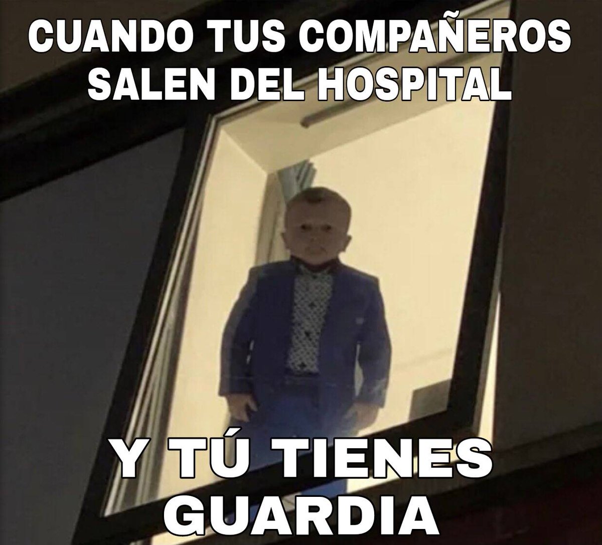 residentesSERAM's tweet photo. Ese sentimiento...

#HUMORRX #memedicina #residentesrx https://t.co/1QQIiY7NWt