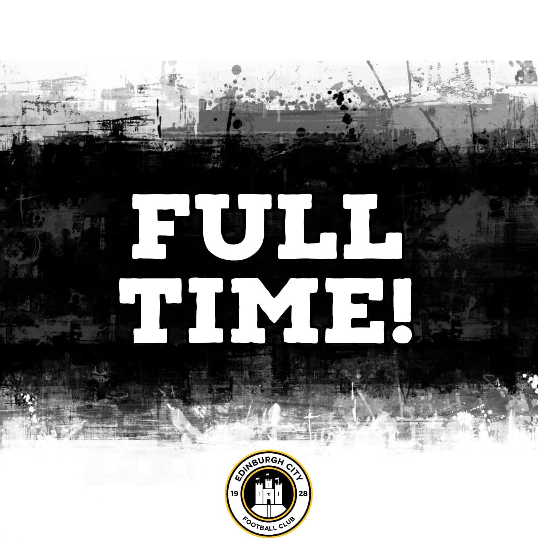 Edinburgh City have made it to the cinch League 1 Playoff Final! Thank you to everyone who made the journey through to Dumbarton and supported their local team 🖤🤍

#OurECFC