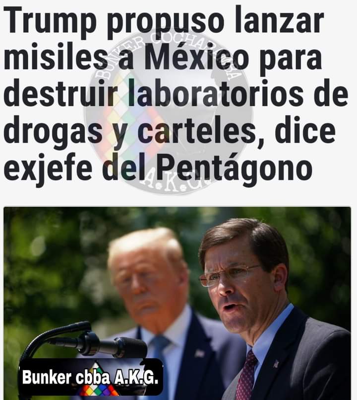 AtentoOaxaca's tweet photo. ¡NO ES BROMA! ESTADOS UNIDOS CASI BOMBARDEA MÉXICO. ALISTABA OPERACIÓN CON MISILES PATRIOT. RUSIA LO SABÍA #Oaxaca 

Hay Mexicanos que Aman a Trump y lo ven como el Salvador https://t.co/WgnZdUhM36