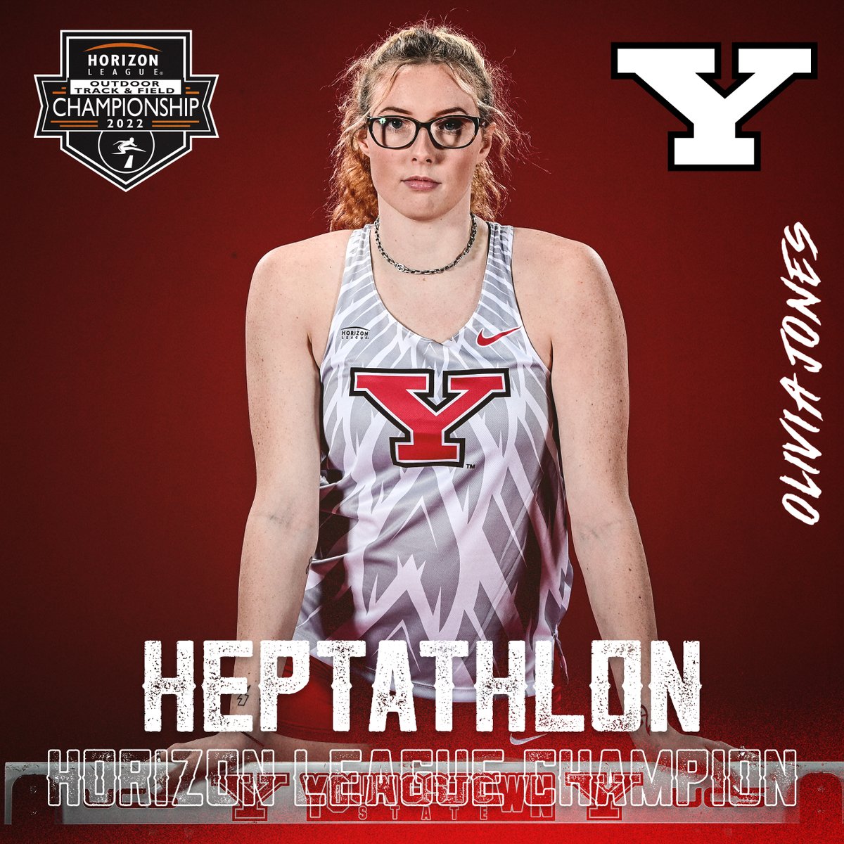 YSUTrackFieldXC's tweet photo. Women's Heptathlon
#HLTF Championships

That's Heptathlon HL title No. 👌 for Olivia‼ She's just the second athlete in conference history to win the event three times.
 
🥇 Olivia Jones - 4,840 points

#GoGuins🐧 // #FlyWithTheY🤘 https://t.co/ZeoCguUZjW