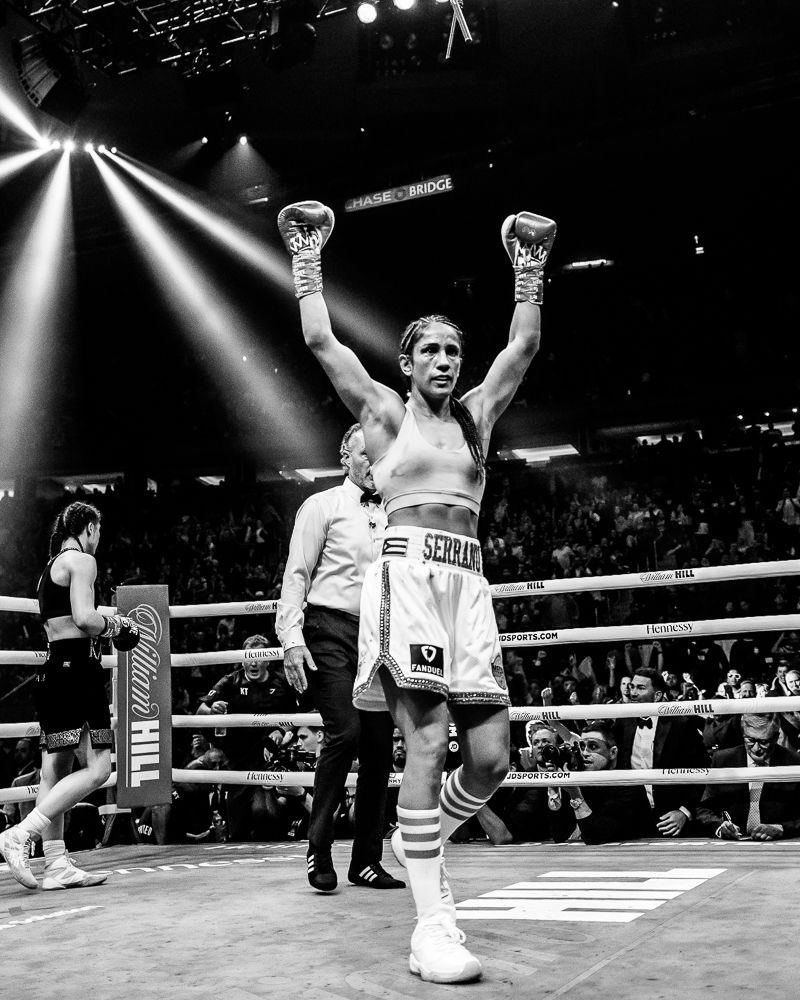 One week later…Had a chance to reflect on the fight against Katie. It was very close, but I did not lose. That I am certain of. Next time I will leave no doubt. Can’t Wait!
I walked in a champ and I walked out a champ. #TaylorSerrano2 #WBC #IBO