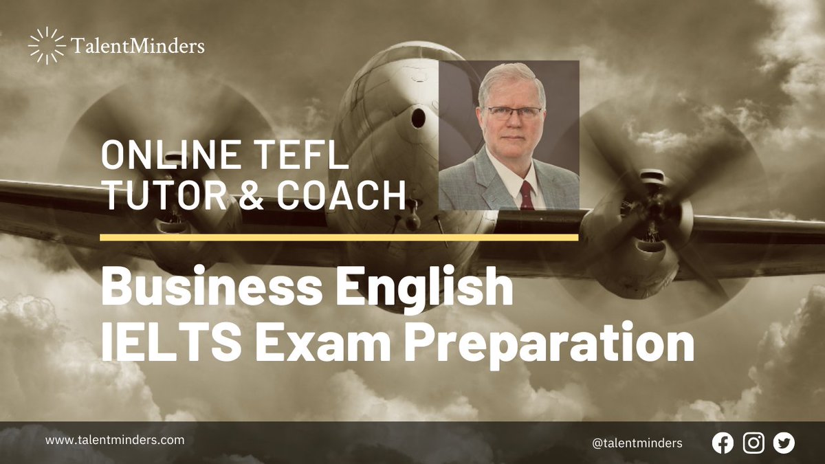 TalentMinders's tweet photo. TalentMinders now offering Business English and IELTS exam preparation to help take your career global. Learn more at https://t.co/03sKkd6Q5H and info@talentminders.com.
#IELTS #globalbusiness #globalcareers #goingglobal #talentminders #businessenglishcoach #businessenglish https://t.co/HlGBuwtndf