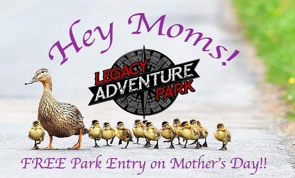 As a thank you to all of the wonderful moms out there Legacy Adventure Park is offering FREE ENTRY to all moms! Take the opportunity to play Open Play Air Soft or Open Play Paintball with your children this mother’s day! #legacyadventurepark #paintball #airsoft