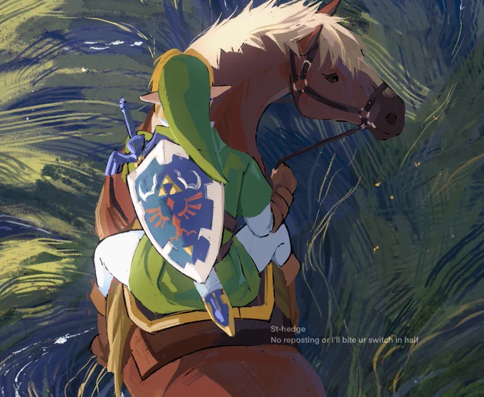 Favourite recent-ish OoT art 
#LegendofZelda 