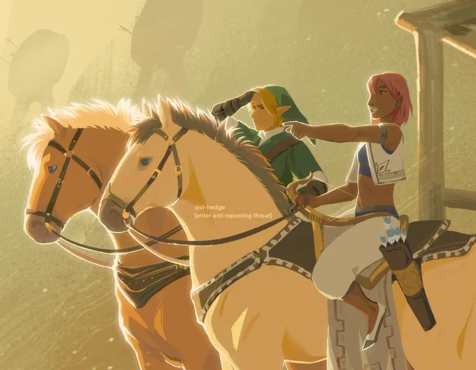 Favourite recent-ish OoT art 
#LegendofZelda 