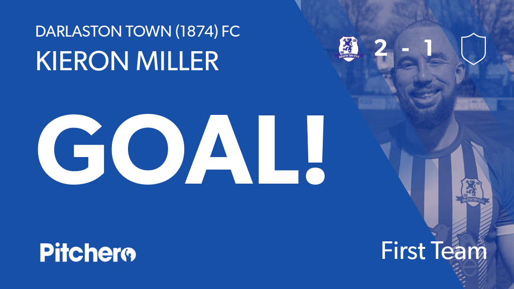 DarloTown1874FC's tweet photo. 96': Kieron Miller scores for Darlaston Town (1874) FC π
#DARSTA #Pitchero
https://t.co/kNpjgYnbCX https://t.co/2vsTcb9Apa