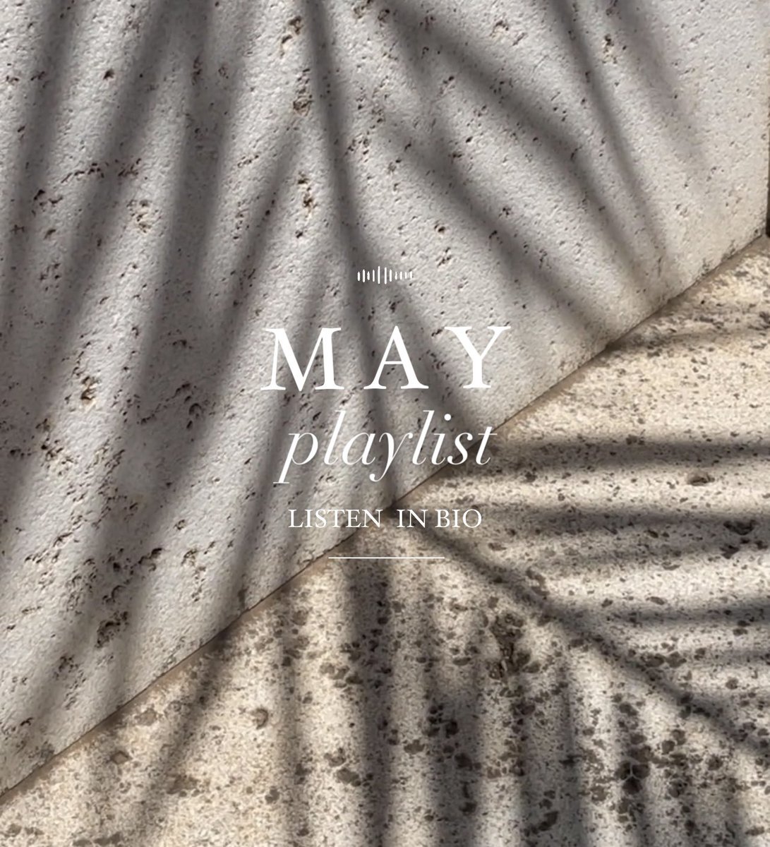 Sounds for May -— spoti.fi/38UL4jT #MayPlaylist