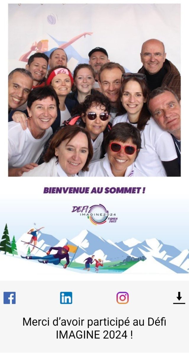 CaissEpargneLDA's tweet photo. Épreuves de l’après-midi : sprint non-voyant et slalom parallèle ⛷ 
La Scrat Team ne lache rien 💪🏻
#Imagine2024 @GroupeBPCE https://t.co/3RjC50oH2K