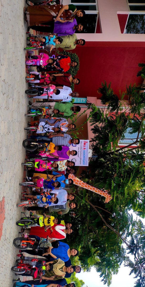 BmTirunelveli's tweet photo. *Our Little Cyclists Conquer the Streets!*
#kidicalcycling
#spacefornewgeneration
#fearfreecycling
#schoolcyclingsafety
#cycletoschool
#nellaibycycle
#bmtirunelveli https://t.co/URAbDgBWYQ