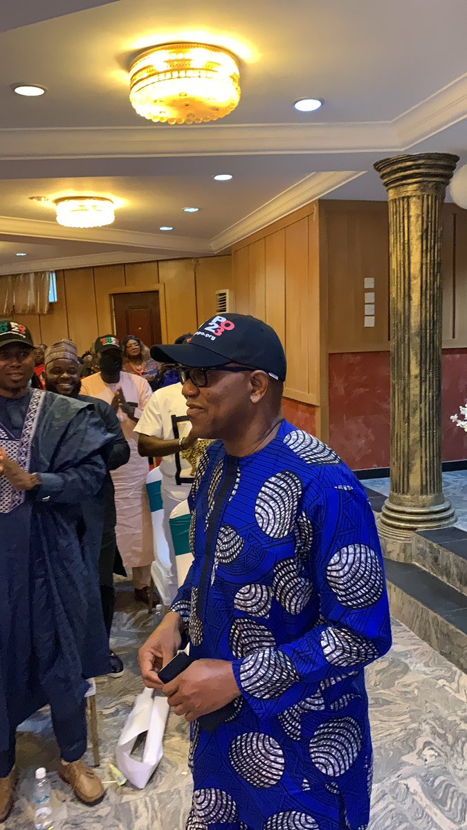 __0xAthena's tweet photo. The arrival of His Excellency, Peter Obi, at the Unveiling & Inauguration of NIGERIA NEEDS PETER OBI
#NNPO
#PeterObi4President2023 https://t.co/R4x2vWe3Ga