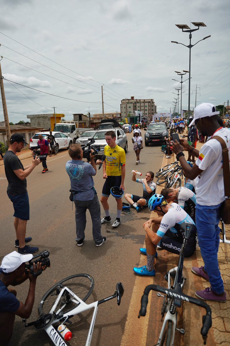 Marcel Peschges to win the general classification at the Tour du Benin! Fantastic teamwork sealed the deal, three days in yellow, congratulations! 🏆💙 <a href="/CyclingAfrica/">Africa Rising Cycling</a> <a href="/MoovAfricaBenin/">Moov Africa Bénin</a> <a href="/ProCyclingStats/">ProCyclingStats.com</a> #africarising #embracetheworldcycling #BeninTour2022 #tourdubenin