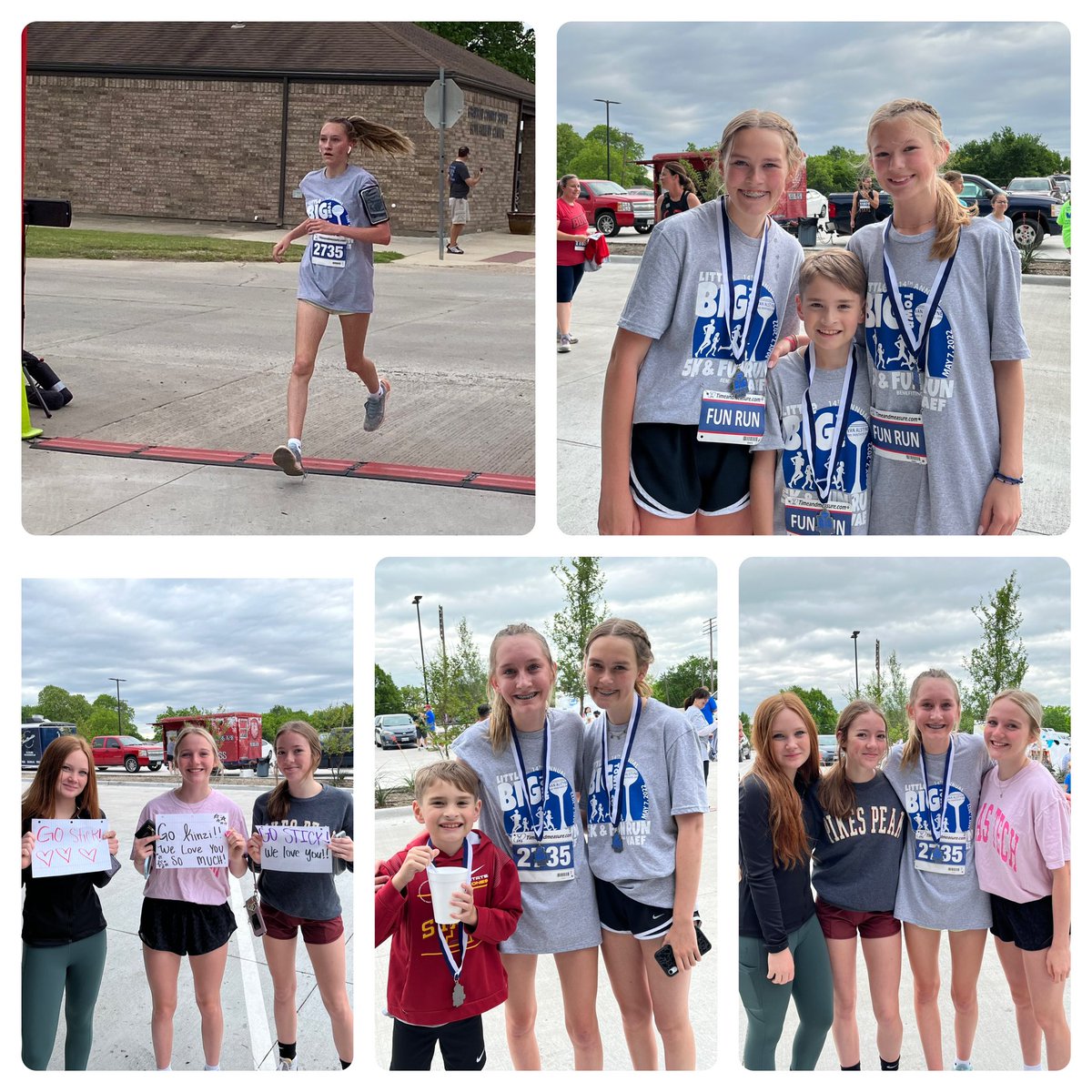 AngieSchrage's tweet photo. Karli and Drake ran the fun run
Kinzi ran the 5k with a time of 25:35 #FirstInAgeGroup #Overall27outof216
#ThanksVAEducationFoundation https://t.co/k6al41b4PE