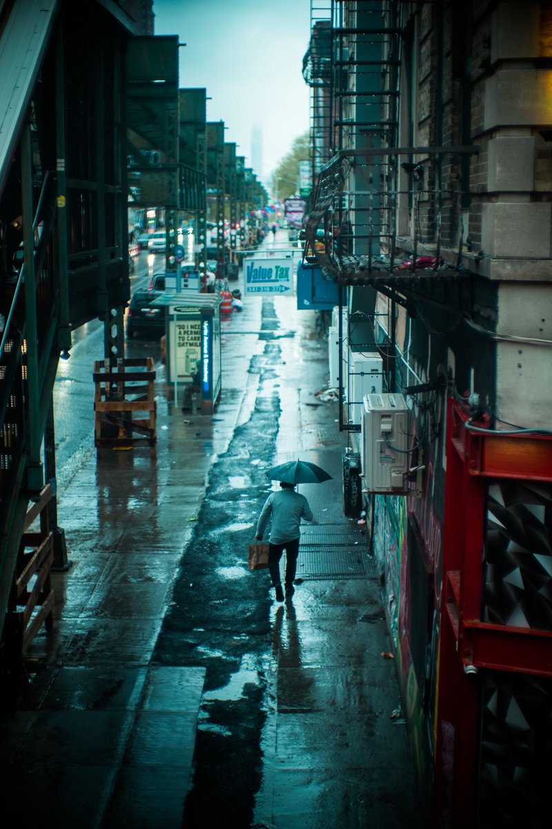 Gorgeous gloomy day today in Brooklyn