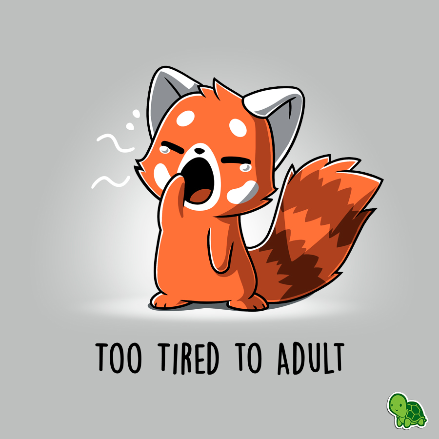 TeeTurtleHQ's tweet image. Adulting can be exhausting. 😥 Treat yourself to an afternoon nap in today's $12 t-shirt!
_____________________
#teeturtle #redpanda #redpandas #cuteredpanda #redpandalife #sleepy #adulting