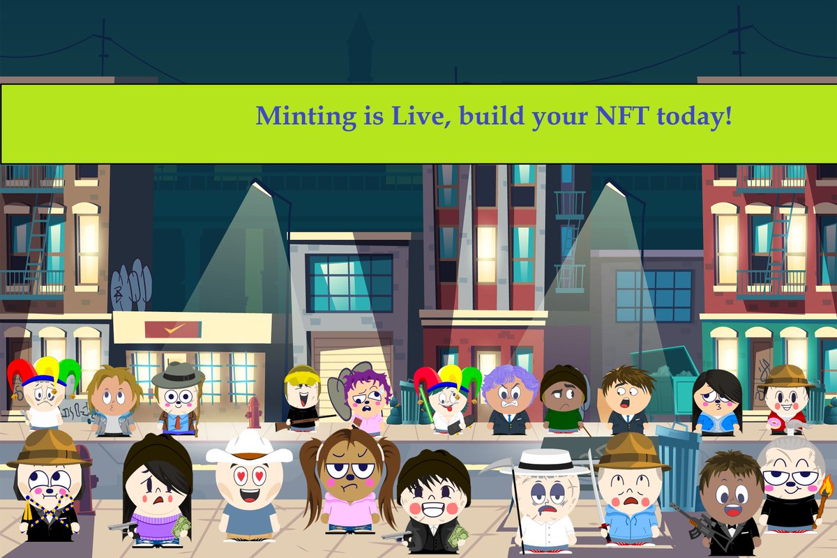 Don't miss out!

Join Neighborhood Kids with 425 unique traits to pick from!

The minting on 
burnedbudiez.com/mint-neighborh…

Price: 15 MATIC

OpenSea page NFTs 

opensea.io/collection/nei…

Price: Floor price 0.007 ETH

#PolygonNFTs #NFTCommunity #NFTs #NFTdrops #NFTSPACESHIP