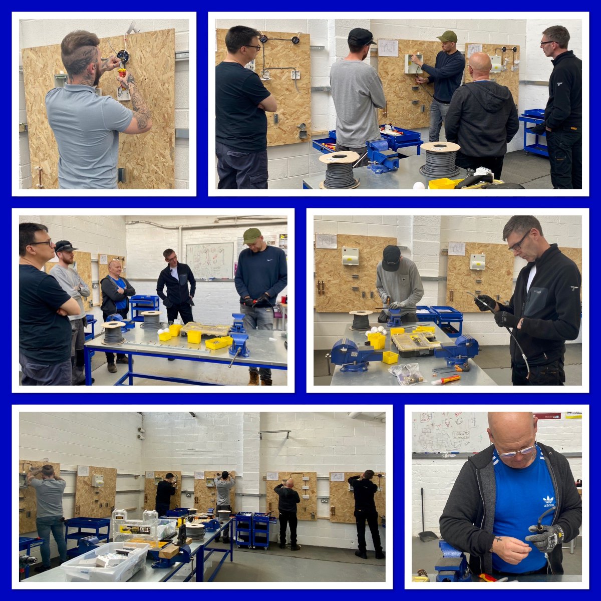 With our 2365 level 2 hybrid course you attend, unlimited, practice days in our workshop. Combined with studying the theory via app it offers you total flexibilty. 

 totalskills.co.uk 

 #qualityelectricaltraining #sparky #retrain #hybridlearning