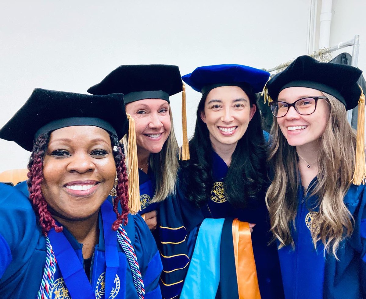 DrRackleyCLSD's tweet photo. The journey to earning a doctorate takes your whole village to love, support &amp; encourage you. A huge shout out to @DrexelSOE for giving the 2020 &amp; 2021 Doctoral Graduates the hooding ceremony that we missed due to the pandemic. It was a fabulous evening! #GoDragons @Drexelalumni https://t.co/5vsNWxliz9