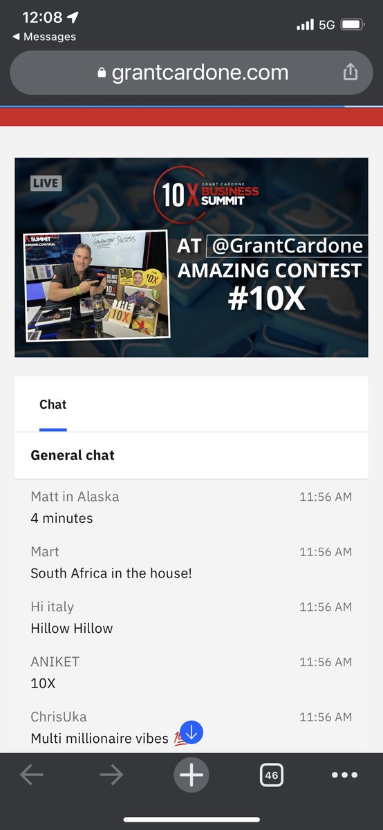 JaramilloFJ's tweet photo. @grantcardoneamazingcontest #10x biz summit https://t.co/98osuhOsK2