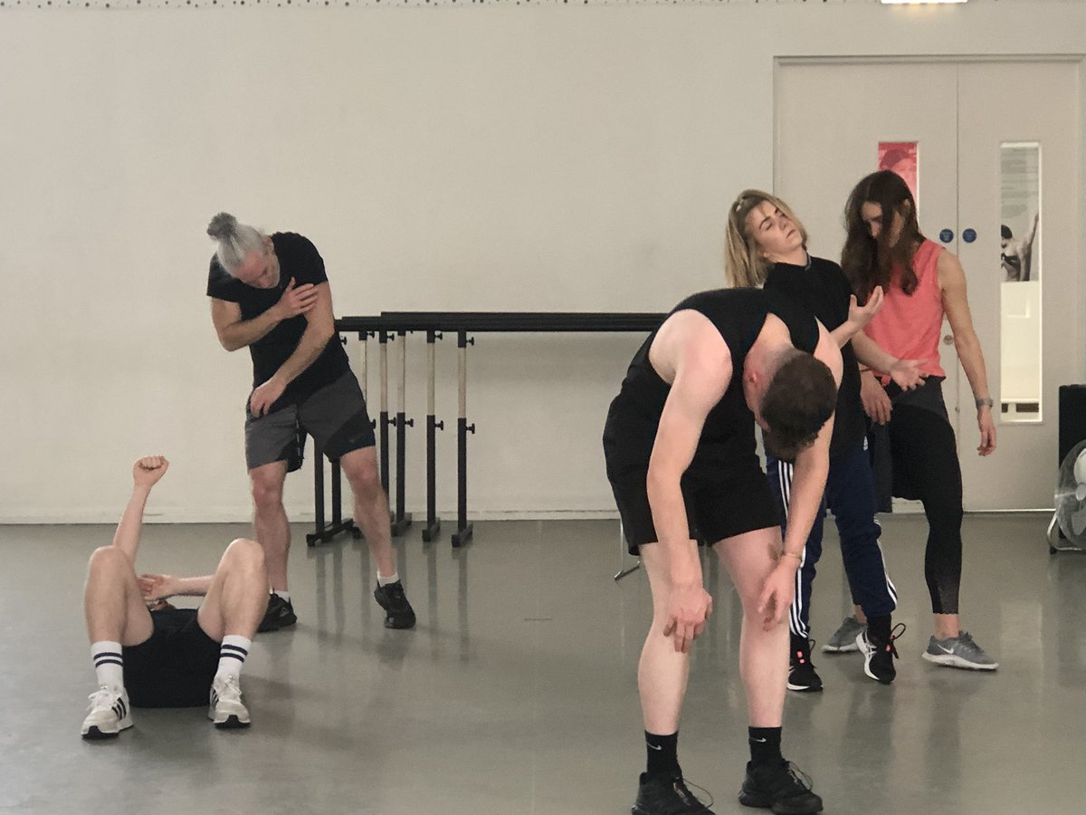 An honour to get to see members of @eriudance in rehearsals today for their forthcoming show #TheVillage coming to Black Box Theatre Galway May 20 🤩