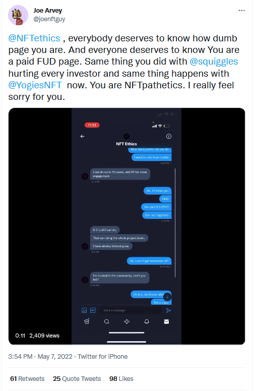NFT Ethics tweet media