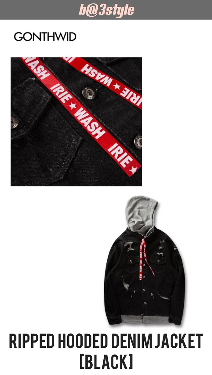 b3style's tweet photo. #b3style
🍒🍒🍒🍒🍒🍒🍒🍒🍒🍒
220507 Cutie Pie EP11 🎬
-
GONTHWID
🎙Ripped Hooded Denim Jacket [Black]
-
©️AoftionDMD

@CwrNew 

#NuNew #newcaron #ZeeNuNew #CutiePieEP11 https://t.co/EwGHaCS09s