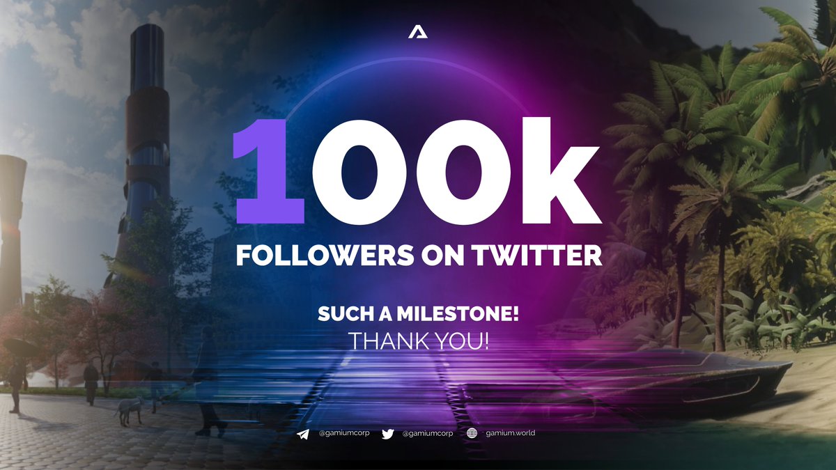 XiTradingAI's tweet photo. We have just surpassed 100,000 followers! 🥳

The #GMMARMY is growing day by day 🦾

Thank you for your support and love 💜

We have many things to celebrate together. 
This is just the beginning! ✨🚀

#Metaverse $GMM #BSCGems #BNB #ETH #BTC https://t.co/kaxLsUb6ib