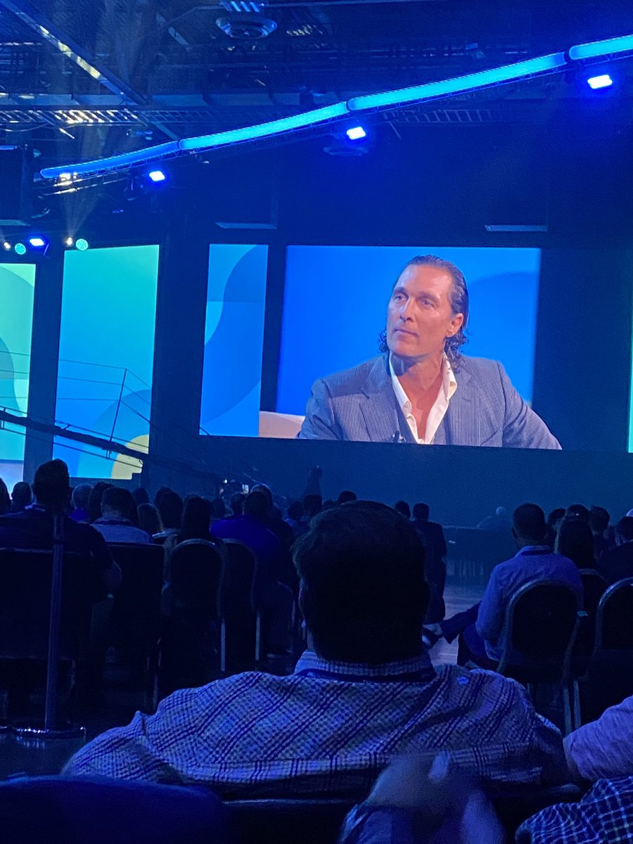 TerenceNickle's tweet photo. Celeb spotting at #Dellworld #LasVegas from earlier in the week! #inspirational &amp; #motivational! @neiltyson @MichaelDell @McConaughey https://t.co/4MReYv905Y